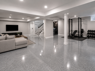 Epoxy Basement Floor: Transforming Underutilized Space into a Durable, Beautiful Living Area